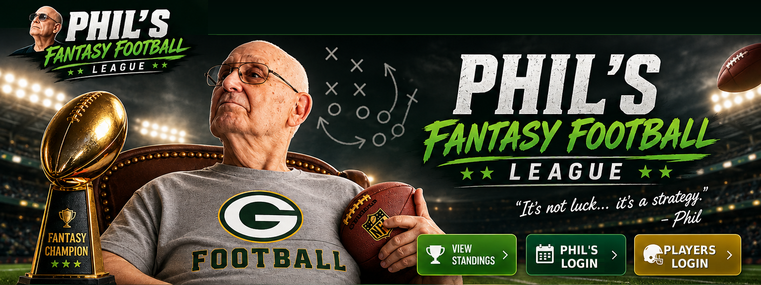 Phil's Fantasy Football League